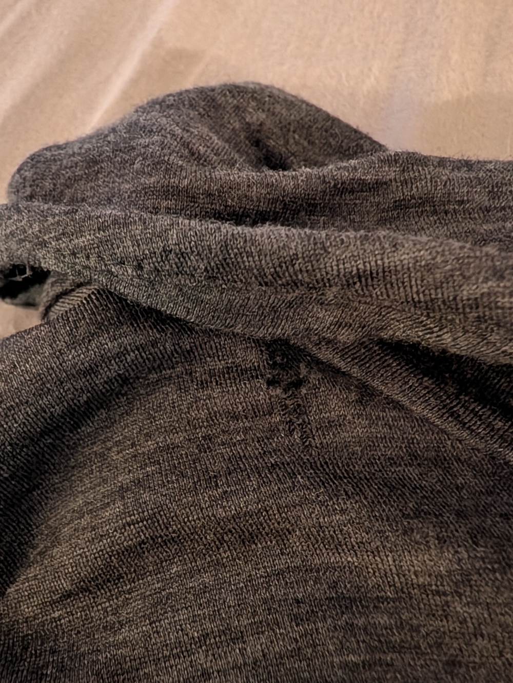 Ibex Women's Gray 100% Wool Sweater - Picture 4 of 8